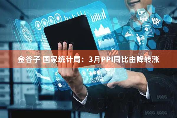 金谷子 国家统计局：3月PPI同比由降转涨